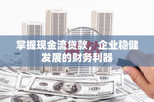 九龙掌握现金流贷款，企业稳健发展的财务利器