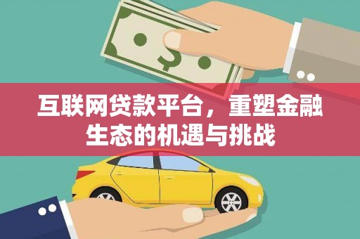 九龙互联网贷款平台，重塑金融生态的机遇与挑战