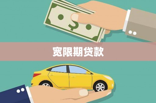 九龙宽限期贷款