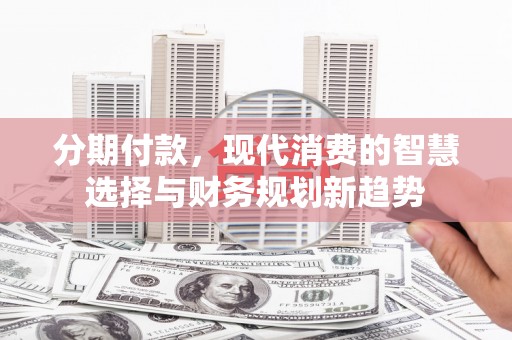 九龙分期付款，现代消费的智慧选择与财务规划新趋势