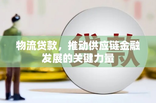 九龙物流贷款，推动供应链金融发展的关键力量