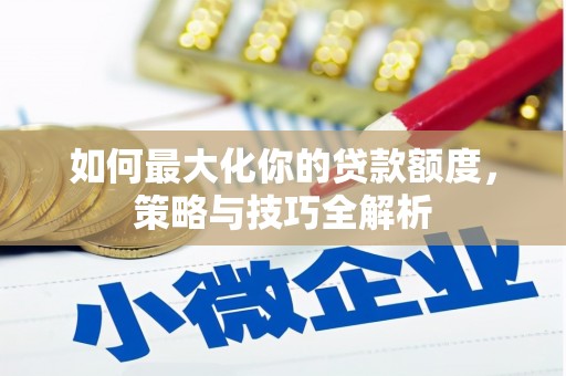 九龙如何最大化你的贷款额度，策略与技巧全解析