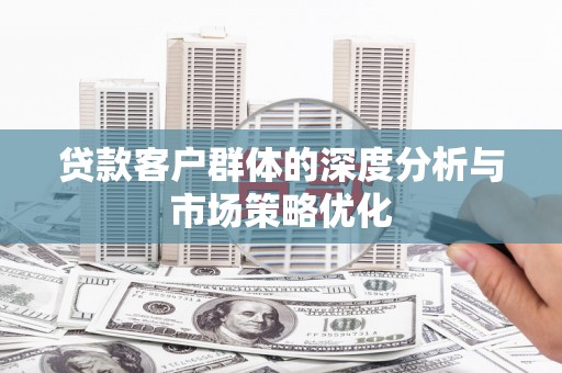 九龙贷款客户群体的深度分析与市场策略优化