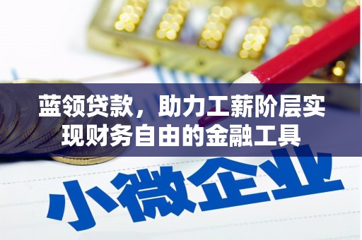 九龙蓝领贷款，助力工薪阶层实现财务自由的金融工具