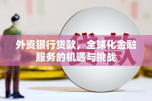 九龙外资银行贷款，全球化金融服务的机遇与挑战