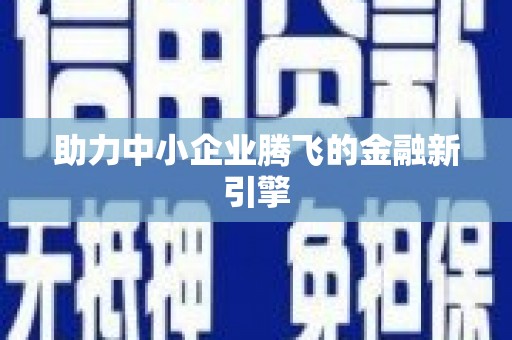 九龙助力中小企业腾飞的金融新引擎