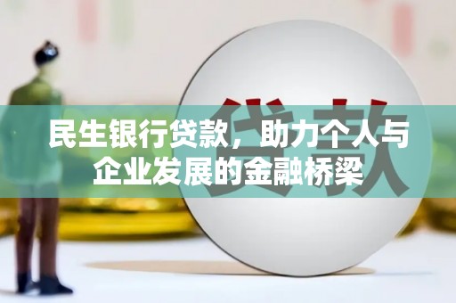 九龙民生银行贷款，助力个人与企业发展的金融桥梁