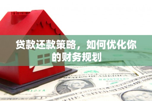 九龙贷款还款策略，如何优化你的财务规划