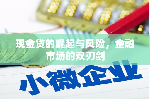 九龙现金贷的崛起与风险，金融市场的双刃剑