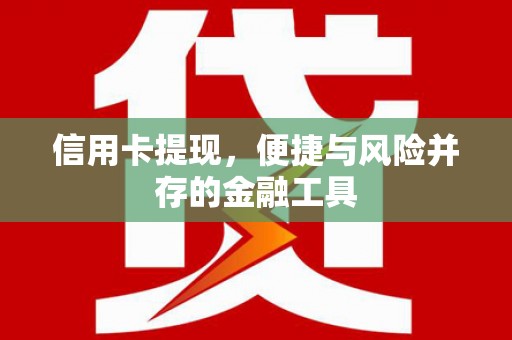 九龙信用卡提现，便捷与风险并存的金融工具