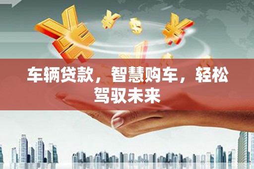 九龙车辆贷款，智慧购车，轻松驾驭未来