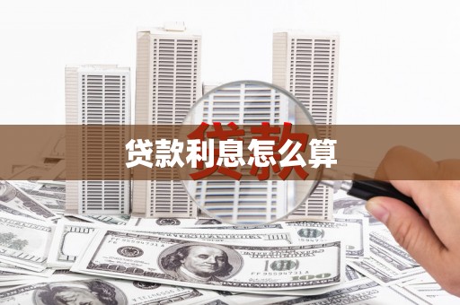 九龙贷款利息怎么算